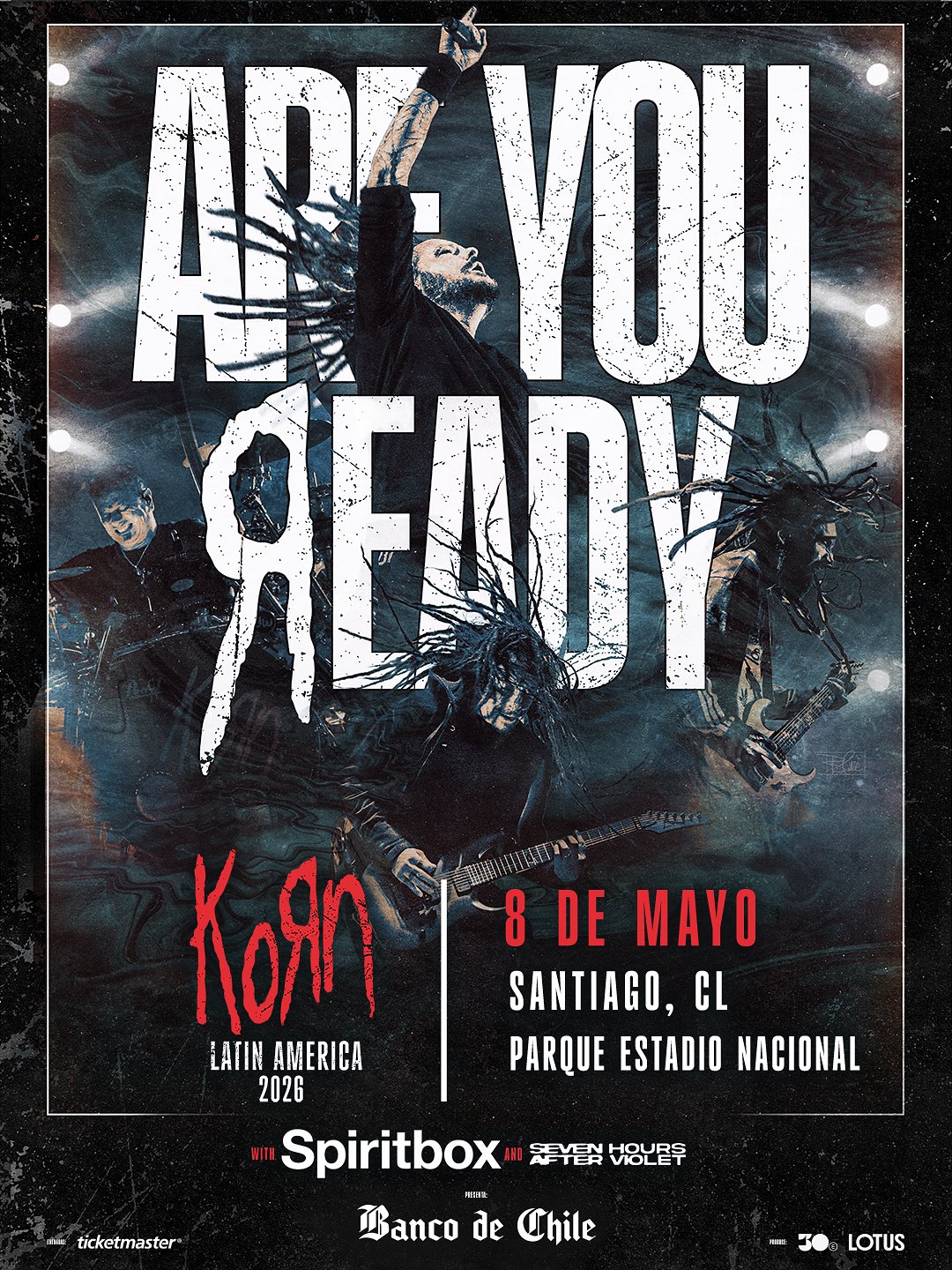 Are You Ready: Korn vuelve a Chile